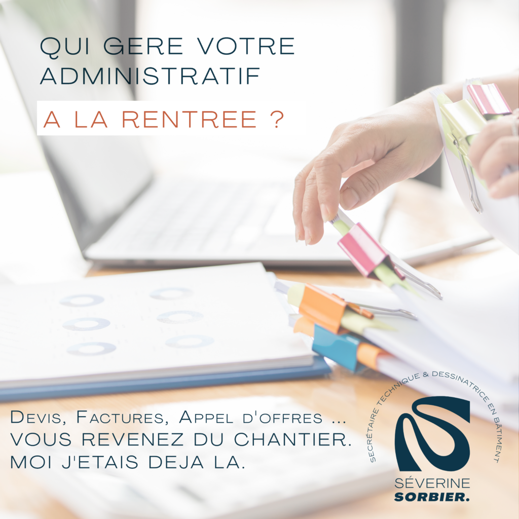 Séverine Sorbier, secrétaire technique bâtiment en Gironde, gérant les dossiers administratifs d'un artisan depuis Lacanau